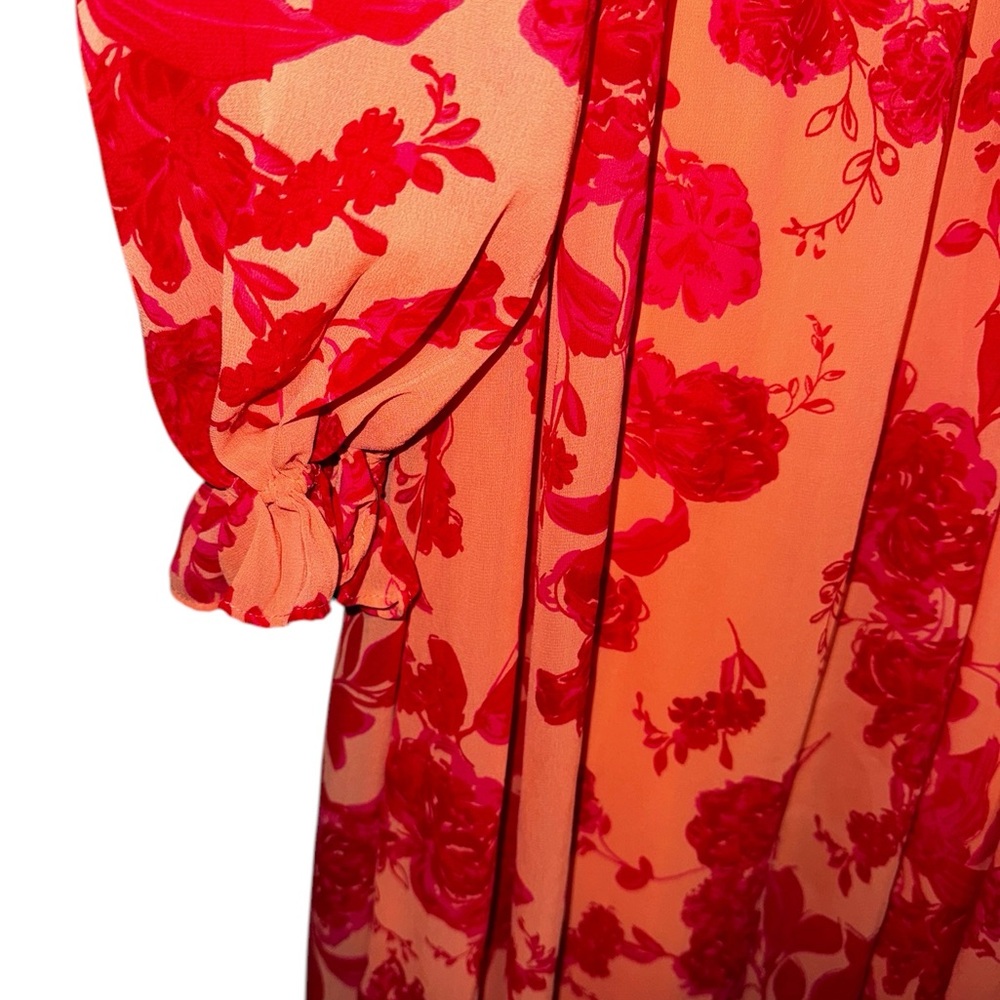 Floral Ruffle Dress - Picture 2 of 6
